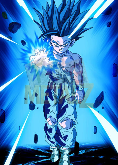 Son Gohan: Childhood V2 [Fusion World Exclusive] Full Art No Text [No Case]