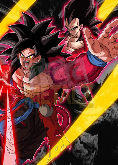 Ss4 Son Goku & Vegeta // Vegito Full Art No Text Spotlight [No Case]