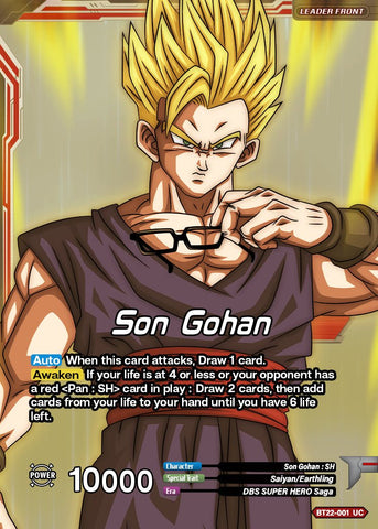 Son Gohan, Unfaltering Power + Z-Leader