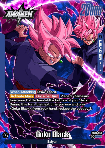 FB01-035 Goku Black (L) – TCG Corner
