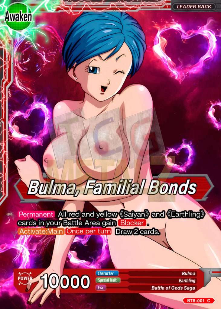 Adult Familial Bonds Bulma Metal Dbs Leader