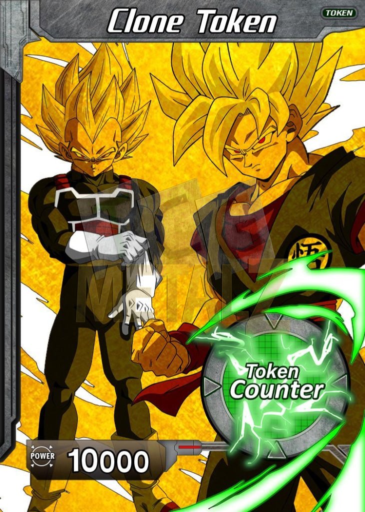 Android 21 Malevolence Unbound & Token Counter Metal Dbs Leader