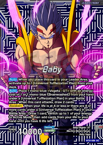 Baby Awakening With A Grudge Metal Dbs Leader