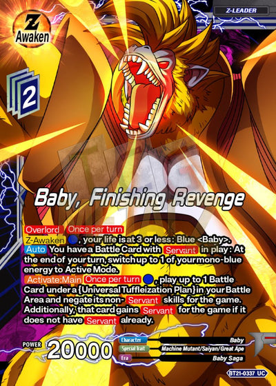 Baby Finishing Revenge Metal Dbs Leader