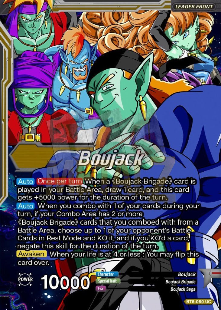 Boujack The Pirate Captain Metal Dbs Leader