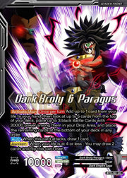 Dark Broly & Paragus The Corrupted Metal Dbs Leader