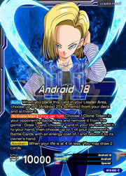 Dependable Sister Android 18 Metal Dbs Leader