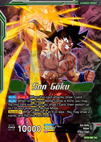 Ferocious Strike Ss Son Goku Metal Dbs Leader