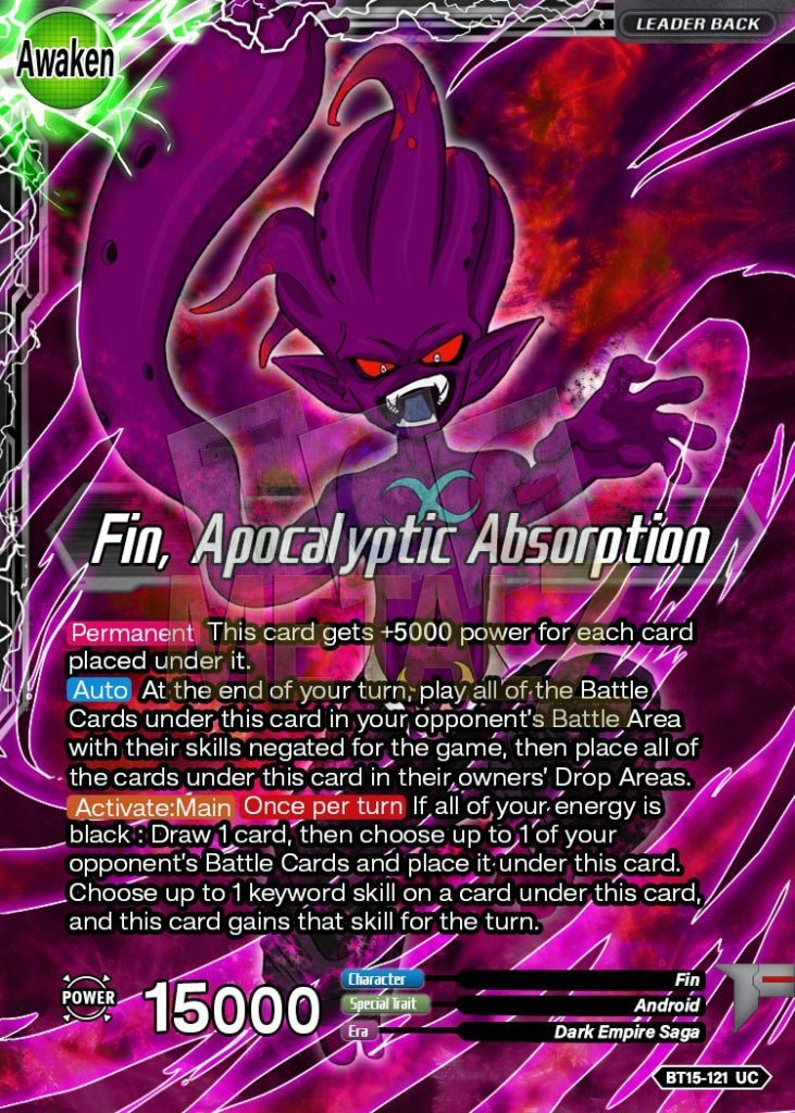 Fin Apocalyptic Absorption Metal Dbs Leader