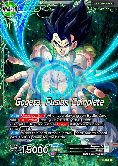 Gogeta Fusion Complete Metal Dbs Leader