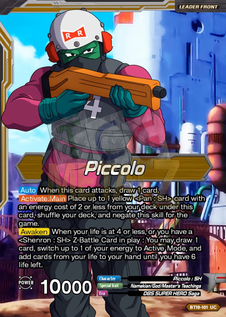 Piccolo Facing New Foes Metal Dbs Leader