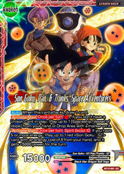 Son Goku Pan & Trunks Space Adventurers Metal Dbs Leader