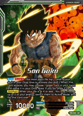 Son Goku The Legendary Super Saiyan Metal Dbs Leader