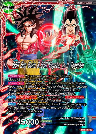 Ss4 Son Goku And Vegeta In It Together Metal Dbs Leader