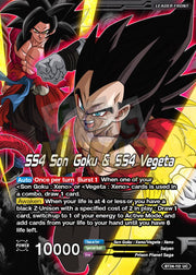 Ss4 Son Goku & Vegeta // Vegito Spotlight Art With Text [Bt24112Uc]