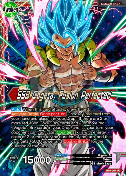 SSB Gogeta, Fusion Perfected – TCG MetalZ