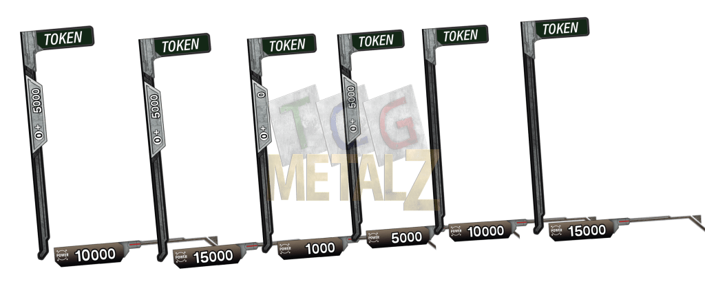 Token Case Bundle [1 Of Each] Metal Dbs Leader