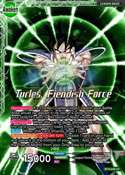 Turles Fiendish Force Metal Dbs Leader