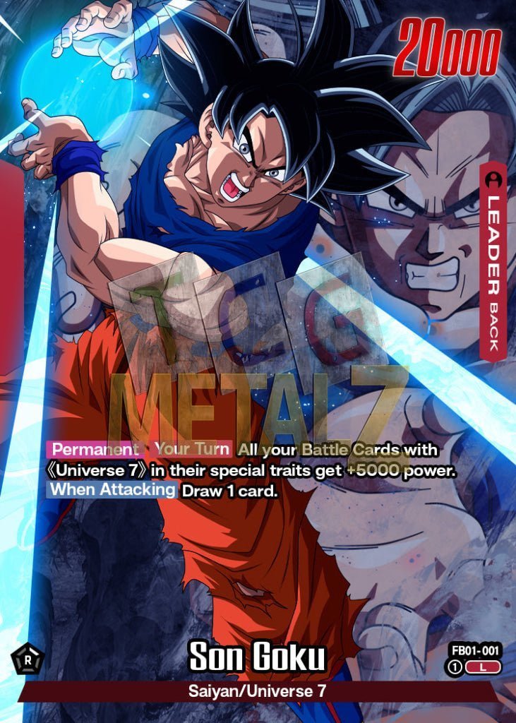 U7 Goku V1 Art With Text [Fs0301L][Fusion World]