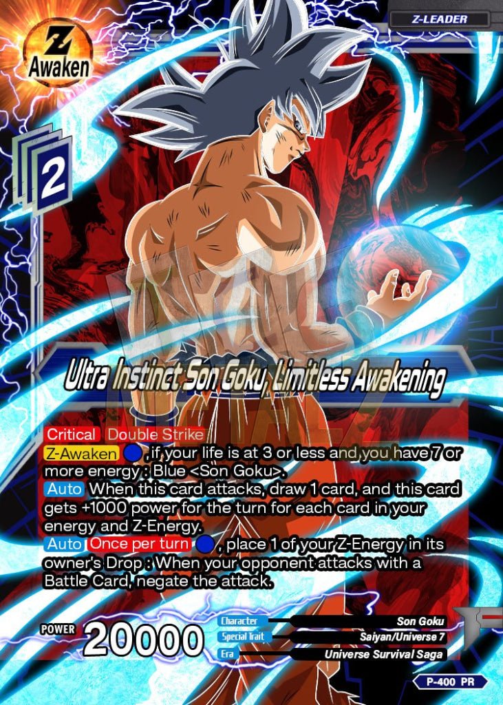 Metal Ultra Instinct Son Goku Limitless Awakening Dbs Leader
