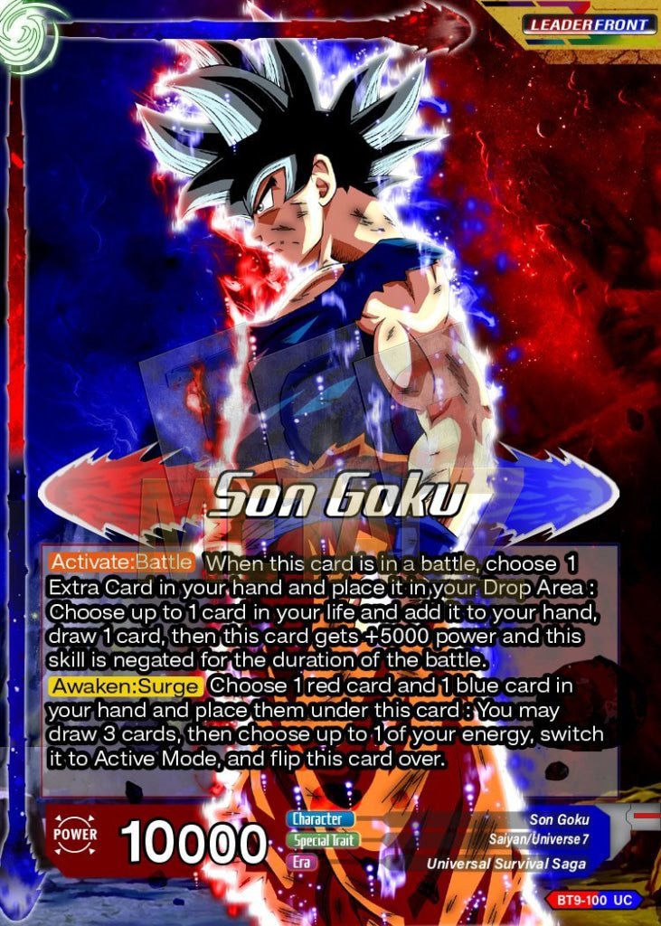Ultra Instinct Son Goku Limits Surpassed Metal Dbs Leader